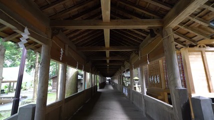 Suwa Taisha Shrine, Nagano, Japan.