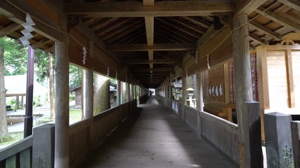 Suwa Taisha Shrine, Nagano, Japan.