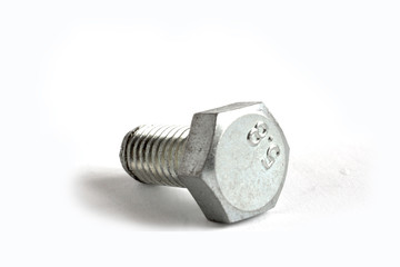 Bolt on white