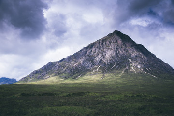 Obraz na płótnie Canvas Mountains at Glencoe in Scotland