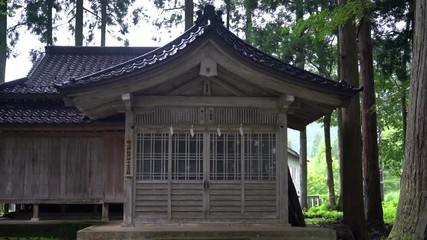 Oyama shrine in Toyama, Japan.