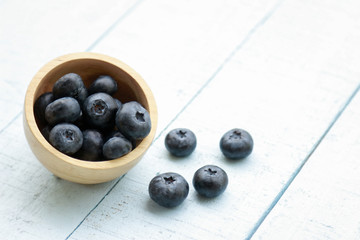 Blueberry fruit for healthy eating 
