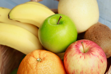 Fresh fruit for healthy eating in home 