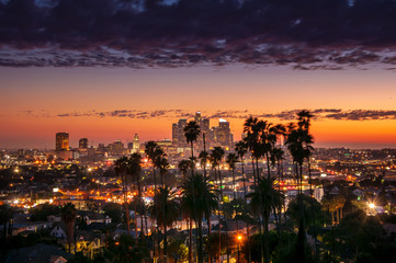 Downtown Skyline Los Angeles, California