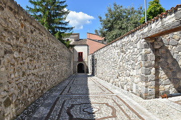 Obraz premium A day of vacation in San Lorenzello, a small Italian village