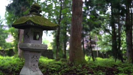 Oyama shrine in Toyama, Japan.