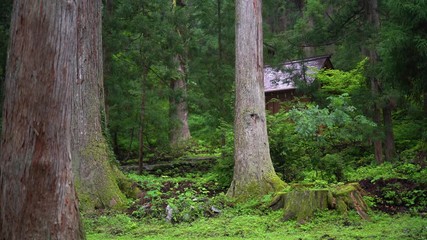 Oyama shrine in Toyama, Japan.