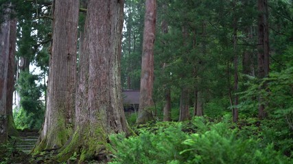 Oyama shrine in Toyama, Japan.