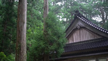 Oyama shrine in Toyama, Japan.