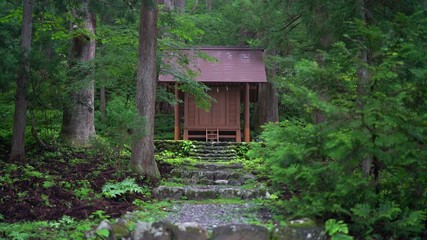 Oyama shrine in Toyama, Japan.