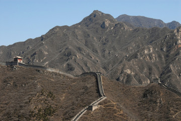 The Great Wall of China. Scenic views of this section of the Great Wall at Juyongguan. Great Wall...