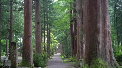 Oyama shrine in Toyama, Japan.