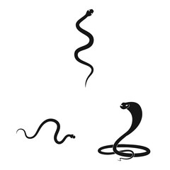 Isolated object of nature and medicine logo. Collection of nature and evil stock vector illustration.