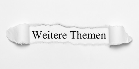 Weitere Themen
