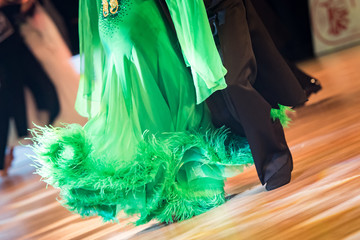 couple dancing standard dance
