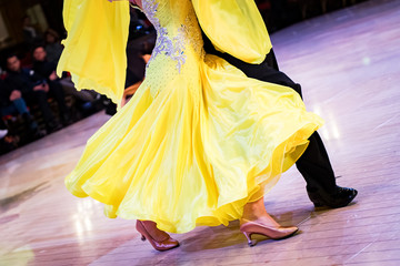 couple dancing standard dance