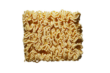 即席めん　白抜き