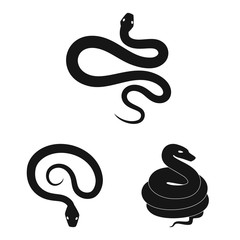 Obraz premium Isolated object of nature and medicine logo. Collection of nature and evil stock vector illustration.