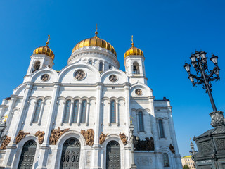 Fototapeta premium Cathedral of Christ teh Saviour, Moscow, Russia