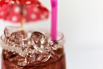 chocolate cake with cherries