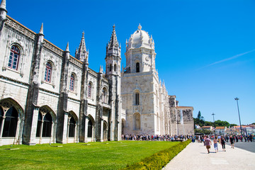 Fototapeta na wymiar 世界遺産・ジェロニモス修道院／Monastery of the Hieronymites, Lisbon, Portugal