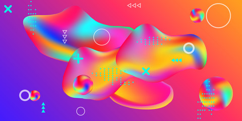 Summer sound poster.