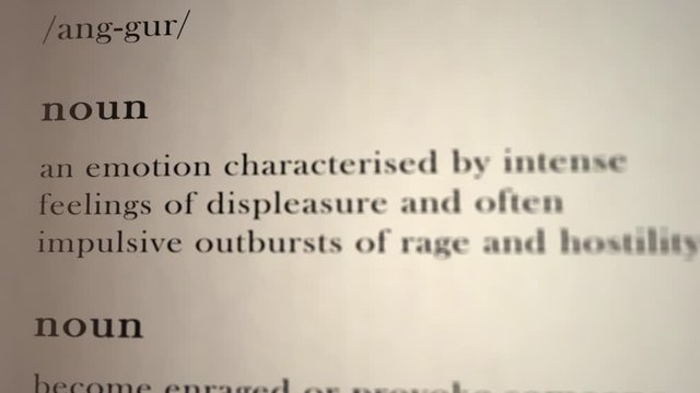 Anger Definition