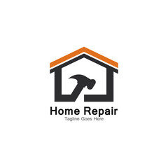 Home Repair logo template vector icon design 