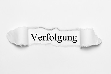 Verfolgung 