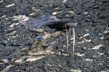 Mine de charbon, Longyearbyen, Spitzberg, Svalbard, Norvège