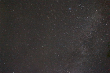 stars on black background