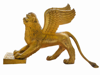 figurine of the golden lion venetian film festival
