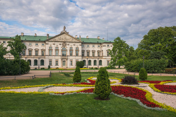 Fototapeta na wymiar Baroque Krasinski Palace in Warsaw, Poland