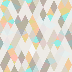 Seamless rhombus pattern