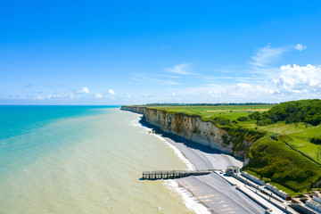 Obraz premium Les falaises de la côte d'albâtre
