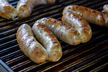 Sausage on the Grill