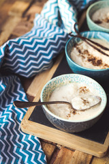 riz au lait à la vanille