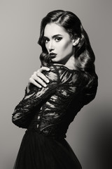 confident beaitiful lady