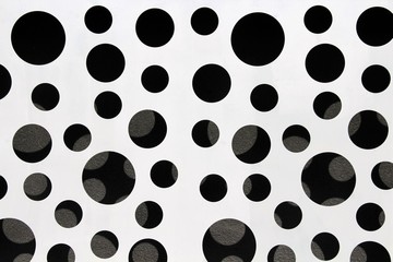 White metal plate used in wall decoration