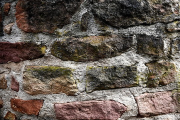 Sandsteinmauer