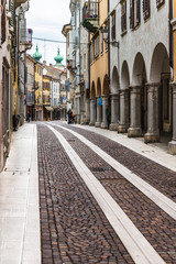 Ancient castle of Gorizia. Friuli, Italy