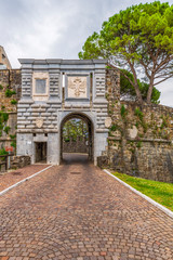 Ancient castle of Gorizia. Friuli, Italy