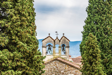 Ancient castle of Gorizia. Friuli, Italy