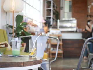 Atmosphere, restaurant, coffee shop Beautiful and clean
