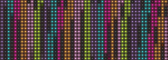 color background with geometric pattern background LED dot style 