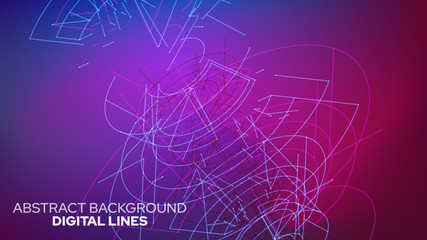 Abstract digital background