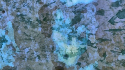 Art texture. Pictorial artwork. Creative modern wallpaper. Watercolor background. Paint splashes on paper.