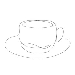 Cup of tea vector illustration