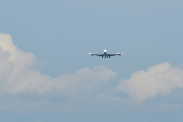Passenger airplane at Phuket Airport