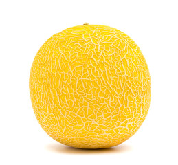 Cantaloupe melon isolated on white background